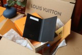 ルイヴィトン財布LOUIS VUITTON 2023年新作 M64501 老眼 黒と赤の高級パスポートカバー付き