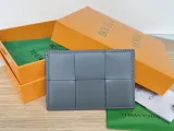 ボッテガヴェネタ財布BOTTEGA VENETA 2023新作 大型 方眼カードバッグ 649587