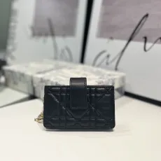ディオール財布DIOR 2023新作 S0074 ハイクオリティ 5方眼 カードホルダー