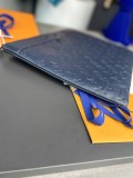ルイヴィトン財布LOUIS VUITTON 2023新作 M62903 高級感のあるエンボス ブルー ハンドバッグ