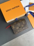 ルイヴィトン財布LOUIS VUITTON 2023年新作 高級小銭入れ M41939 レッドゴールドバックル