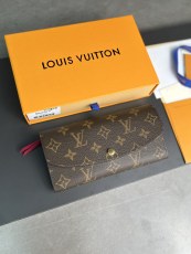 ルイヴィトン財布LOUIS VUITTON 2023年新作 高級財布 M60697 パープルゴールドバックル