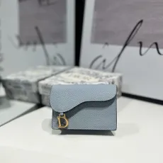 ディオール財布DIOR 2023新作 S5611 ハイクオリティ サドル フリップカードホルダー