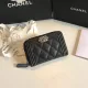 シャネル財布CHANEL 2023 新品 高品質 A80602 ジッパー カード ホルダー