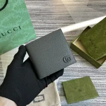 グッチ財布GUCCI 2023年新作 上質レザー 二つ折り財布 428726