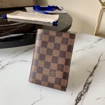 ルイヴィトン財布LOUIS VUITTON 高品質 2023年新作 N62089 ブラウン グリッド パスポートホルダー