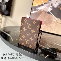 ルイヴィトン財布LOUIS VUITTON 上質 2023新作 M62089 パープル パスポートホルダー
