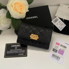 シャネル財布CHANEL 2023 新品 高品質 80603 スモール カードホルダー