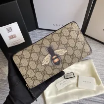 グッチ財布GUCCI 2023年新作 高級蜂柄ジッパーバッグ 451273