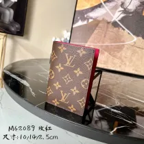 ルイヴィトン財布LOUIS VUITTON 高品質 2023新作 M62089 老眼 ローズレッド パスポートホルダー