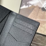 ルイヴィトン財布LOUIS VUITTON 高級 2023新作 M60502 (60642) クロス柄 黒 バッグ 財布
