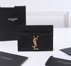 サンローラン財布Yves Saint Laurent 2023年新作 高級 423291 カード クレジットホルダー