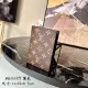 ルイヴィトン財布LOUIS VUITTON 上質 2023新作 M62089 ブラック パスポートホルダー
