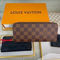 ルイヴィトン財布LOUIS VUITTON 2023年新作 高品質 N60534 ブラウン レッド 財布