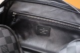 ルイヴィトン財布LOUIS VUITTON 2023 新品 高品質 N40127 ブラック グリッド ウォッシュバッグ