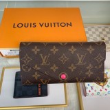 ルイヴィトン財布LOUIS VUITTON 2023年新作 高品質 M60708 ローズレッド 財布