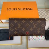 ルイヴィトン財布LOUIS VUITTON 2023 新品 高品質 M60678 紫 財布