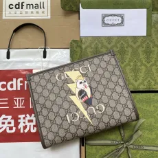 グッチ財布GUCCI 2023年新作高品質703805プリント柄ハンドバッグ