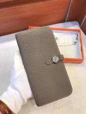 エルメス財布HERMES 2023年新作高品質ナローバージョンスモール多機能パスポートホルダーウォレット