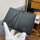 ルイヴィトン財布LOUIS VUITTON 2023新作 高品質 M63143 ブラック グリッド キャンバス バッグ 財布