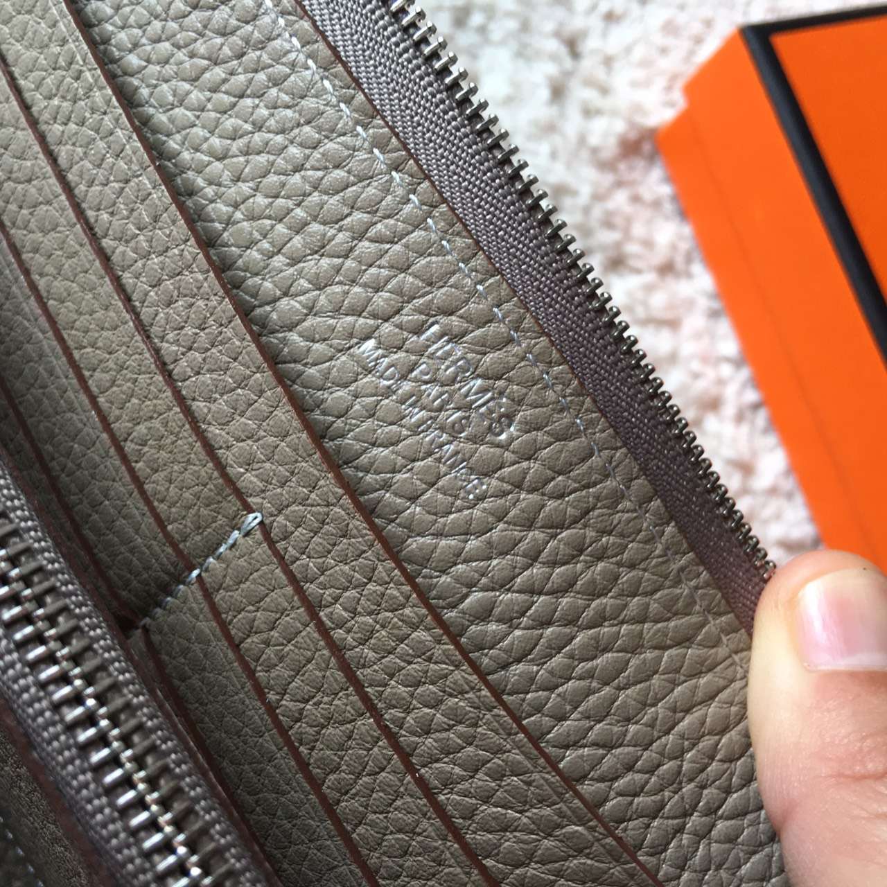 エルメス財布HERMES 2023年新作 上質なフルファスナー長財布