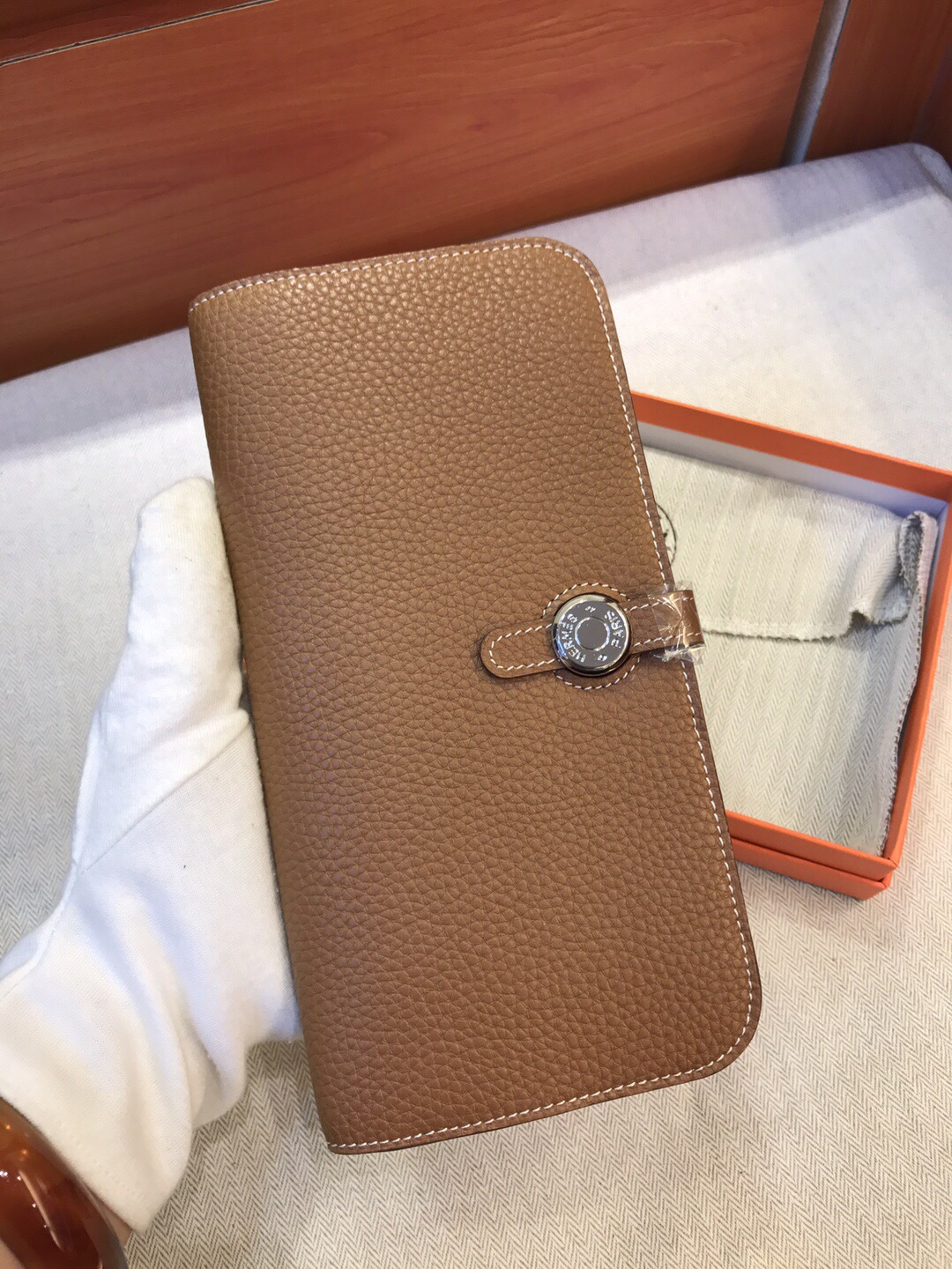 エルメス財布HERMES 2023年新作高品質ナローバージョンスモール多機能パスポートホルダーウォレット