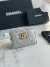 シャネル財布CHANEL 2023 新作 高品質 AP1167 (0941) ラージ ダイヤモンド カードホルダー