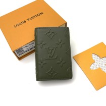 ルイヴィトン財布LOUIS VUITTON 2023年新作 高品質 M80508 アーミーグリーン ポケットウォレット