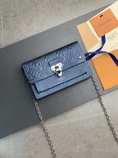 ルイヴィトン財布LOUIS VUITTON 2023 新品 高品質 M59077 エレクトロオプティック ブルー ウォレット