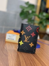 ルイヴィトン財布LOUIS VUITTON 2023 新品 高品質 M61696 レインボー キャンバス バッグ 財布