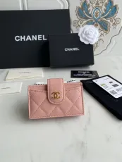 シャネル財布CHANEL 2023年新作 高品質 AP0342 キャビア スモール フレグラント オルガン カードホルダー