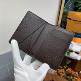 ルイヴィトン財布LOUIS VUITTON 2023年新作 高品質 M63145 コーヒーグリッド キャンバス バッグ 財布