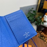 ルイヴィトン財布LOUIS VUITTON 2023 新品 高品質 N60301 ブルー キャンバス バッグ 財布