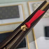 ルイヴィトン財布LOUIS VUITTON 2023 新品 高品質 M60742 レッド ウォレット