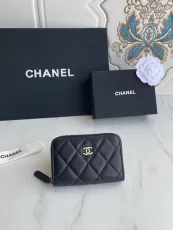 シャネル財布CHANEL 2023 新作 高品質 69271 シープスキン スモール ジッパー ロンバス 小銭入れ