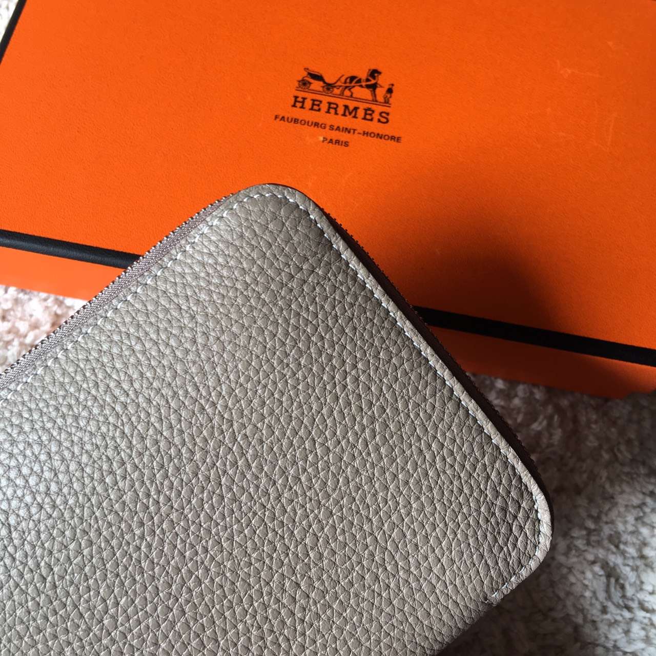 エルメス財布HERMES 2023年新作 上質なフルファスナー長財布