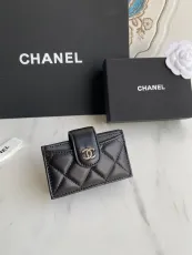 シャネル財布CHANEL 2023年新作 高品質 AP0342 シープスキン ゴールド スモール フレグラント オルガン カードホルダー