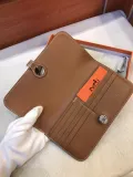 エルメス財布HERMES 2023年新作高品質ナローバージョンスモール多機能パスポートホルダーウォレット