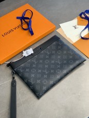 ルイヴィトン財布LOUIS VUITTON 2023年新作 高品質 M81569 ブラック グリッド クラッチバッグ