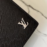 ルイヴィトン財布LOUIS VUITTON 2023年新作 高品質 M30285 ブラック クロス柄 財布