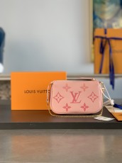 ルイヴィトン財布LOUIS VUITTON 2023年新作 高品質 M80501 ピンク麻雀バッグ