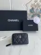 シャネル財布CHANEL 2023 新品 高品質 69271 ゴールド金具 スモール ジッパー 菱形 小銭入れ