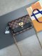 ルイヴィトン財布LOUIS VUITTON 2023 新品 高品質 N60221 ブラック チェーン ウォレット