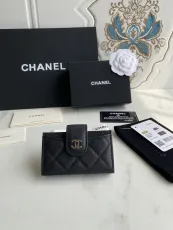 シャネル財布CHANEL 2023年新作 高品質 AP0342 キャビア スモール フレグラント オルガン カードホルダー