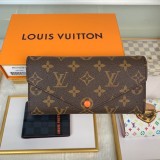ルイヴィトン財布LOUIS VUITTON 2023 新品 高品質 M60708 オレンジ 財布