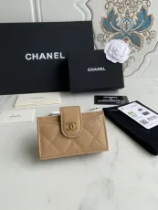 シャネル財布CHANEL 2023年新作 高品質 AP0342 キャビア スモール フレグラント オルガン カードホルダー