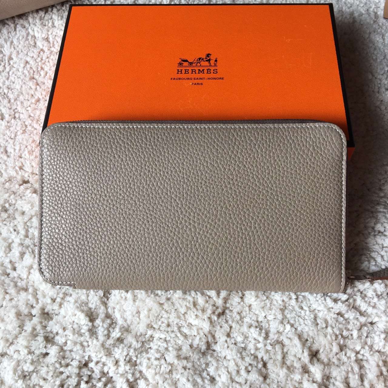 エルメス財布HERMES 2023年新作 上質なフルファスナー長財布