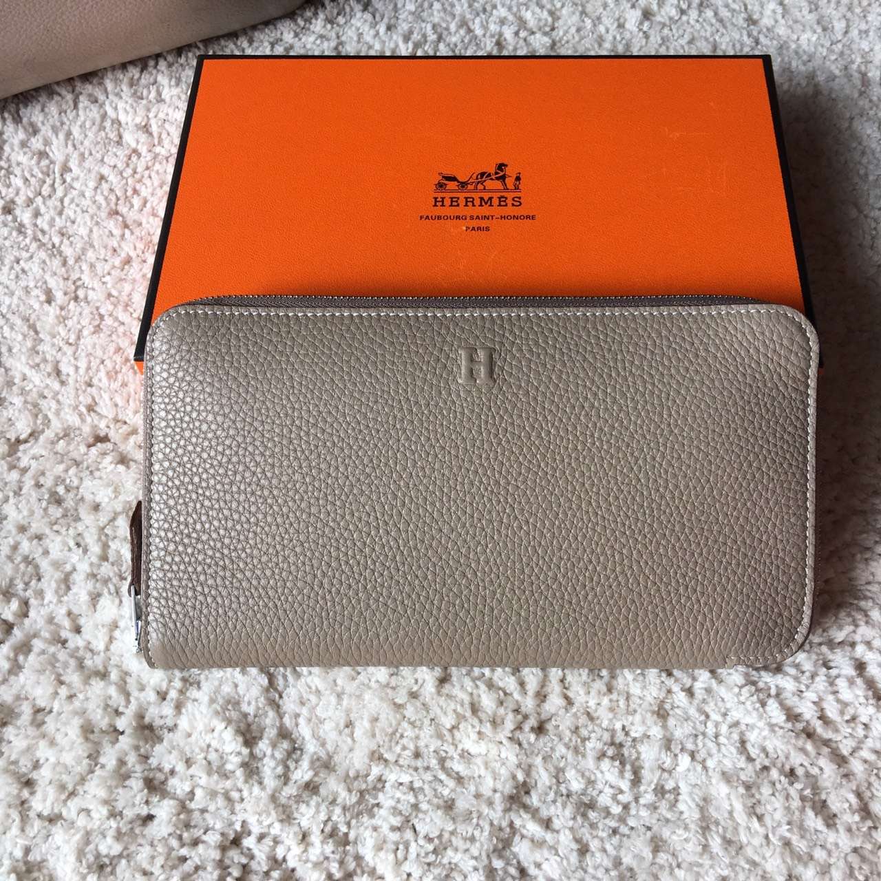 エルメス財布HERMES 2023年新作 上質なフルファスナー長財布