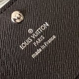 ルイヴィトン財布LOUIS VUITTON 2023年新作 高品質 M63338 ブラックフラワー 名刺入れ