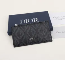 ディオール財布DIOR 2023新作 高品質 2ESBC250 ジッパーカードホルダー